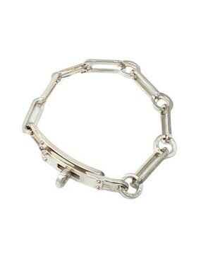 Hermes Bracelet Simple Tour de Force 7 Frames Silver 925